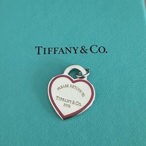 Tiffany & Co “Please Return to Tiffany & Co NYC “charm